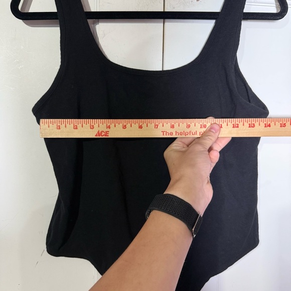 American Eagle Black Bodysuit Super Soft Size Large Stretch - Picture 7 of 8